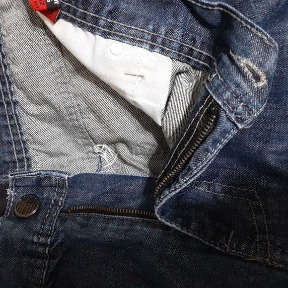 Jordan Craig blue denim Jeans men's 42X32 straight fit - Picture 5 of 7